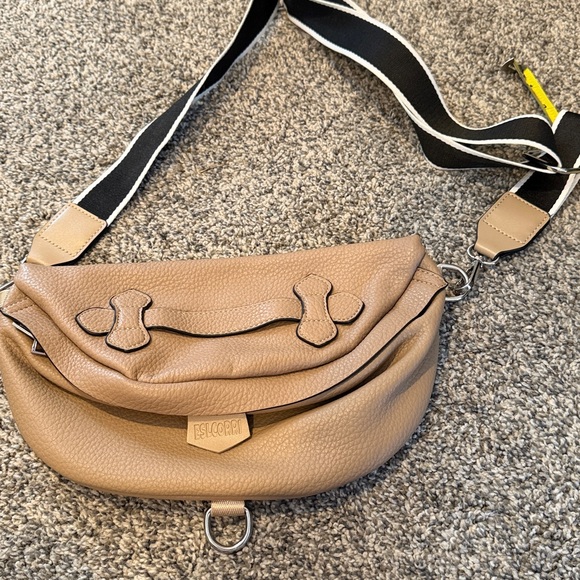 Tan PU Leather Women's Bag - Picture 2 of 2